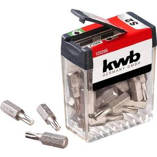 kwb T25 skruetrækkerbits i S2 stål, 1/4" - 25 stk.