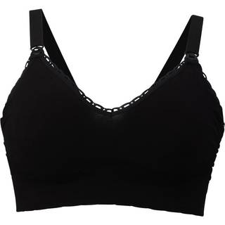 Amme bh uden bøjle - black / s/m - a-d