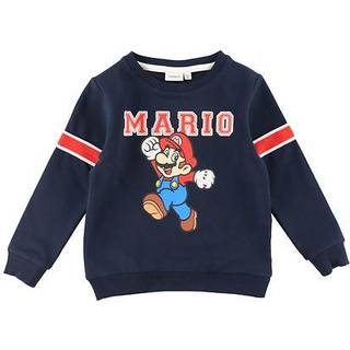 Name It Dark Sapphire Super Mario Sweatshirt