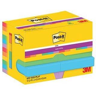 Post-it Super Sticky Notes 47,6x47,6mm Playful