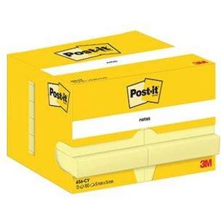 Post-it Notes 656 76mmx51mm 100% PEFC Canarygul