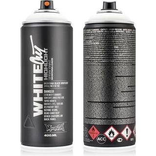 Montana BLACK Spraymaling, 400ml. Whiteout