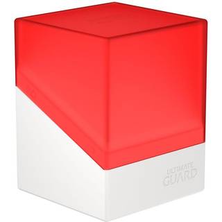 Ultimate Guard Boulder Deck Case 100+ SYNERGY Red/White