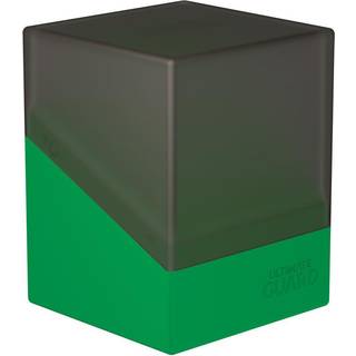 Ultimate Guard Boulder Deck Case 100+ SYNERGY Black/Green