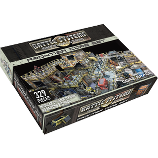 Battle Systems Sci -Fi Terrain - 28mm Modular 3D Space Terrain - Perfekt til Wargaming og rollespil bordspil - Fuld farve trykt 3D 40K Multi Leve