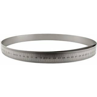 Stållineal 3000×13×0,5mm flextype V-H graduering