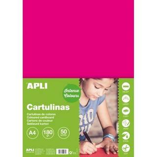 Apli karton A4 170g fuchsia 50ark