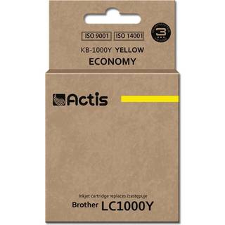 Actis standard KB-1000Y - yellow - ink cartridge (alternative for: Brother LC1000Y Brother LC970Y) - Blækpatron Gul