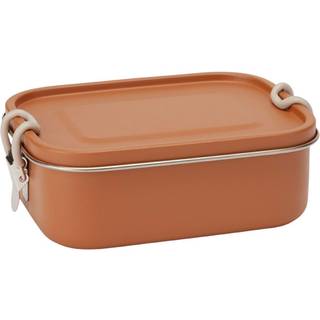 HAPS Nordic Madkasse - Rustfrit Stål m. Rumdeler - Terracotta
