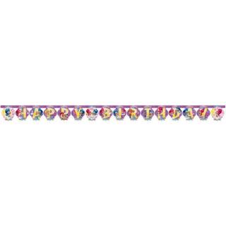 Shimmer & Shine Happy Birthday banner 2 meter