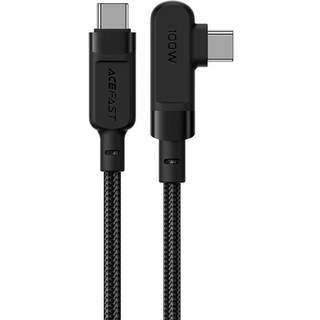 Acefast - Cable USB C to USB C C5 03 angled 100W 2m black