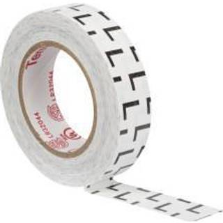 3M TM Temflex TM 1700P N - Fasemarkeringstape N, 15 mm x 10 m - Sort tape med hvid skrift