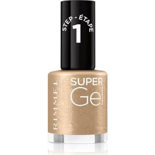 Rimmel Super Gel Geleneglelak uden UV/LED forsegling Skygge 095 Going For Gold 12 ml - 12 ml