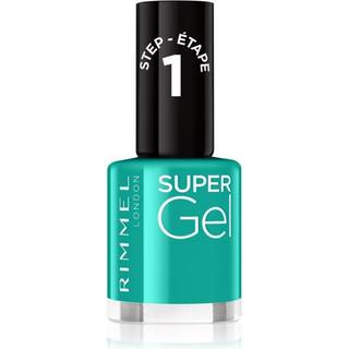 Rimmel Super Gel Geleneglelak uden UV/LED forsegling Skygge 098 Never Blue With You 12 ml - 12 ml