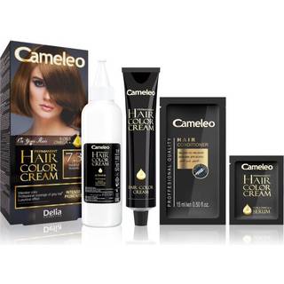 Delia Cosmetics Cameleo Omega Permanent hårfarve Skygge 7.3 Hazelnut