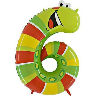 Animaloon Zahl 6 Raupe