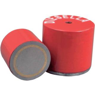 Diesella Pottemagnet Ø27,0x25,0mm M6 gevind (57N)