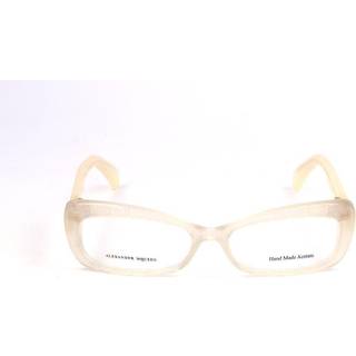 Alexander McQueen AMQ 4203 K6V 52 Briller Kvinder Hvid - Opal Milk - 52mm