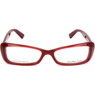 Alexander McQueen AMQ 4184 E5B 53 Briller Mænd Burgunder - Burgundy - 53mm