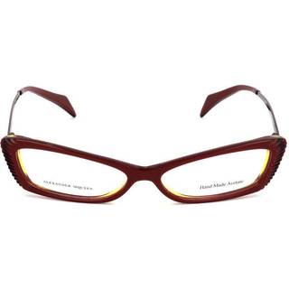Alexander McQueen AMQ 4163 W0B 52 Briller Mænd Blue - Blue - 52mm