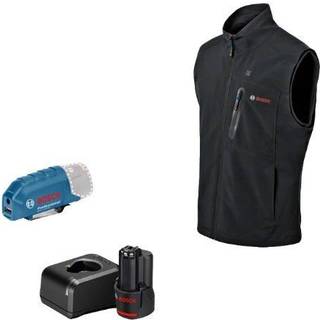 Bosch GHV 12+18V XA Varmevest str. M inkl. batteri og lader