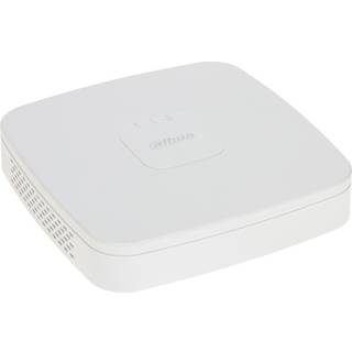 Dahua Netzwerkvideorecorder NVR DHI-NVR2104-S3 mit 4 IP Kanälen professioneller IP Recorder - weiß