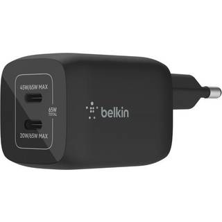 Belkin BOOST CHARGE PRO power adapter - PPS technology - 24 pin USB-C - 65 Watt