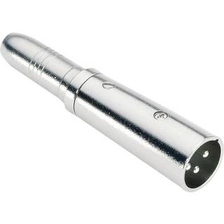 Adapter Audio Stik 6.3mm Jack Stereo Hun til XLR Han