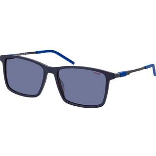 Hugo Boss Mand HG 1099/S FLL/KU Solbriller Acetat Blå Blå Firkantet Normal