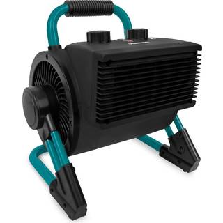 VONROC Varmeblæser - PRO - 2000W | 20m2 -  90gr vippbar - Keramisk | Grøn