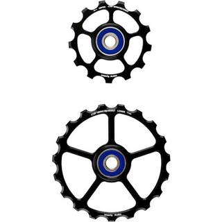 CeramicSpeed Keramiske Oversized Pulleyhjul Sort Campagnolo