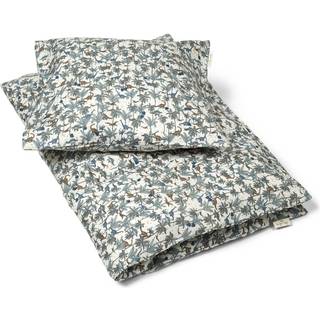 Konges Sløjd 70 x 100 cm / 40 x 45 cm GOTS Baby Sengetøj Sæt Med Dinosaurprint Cremefarvet One Size      Unisex