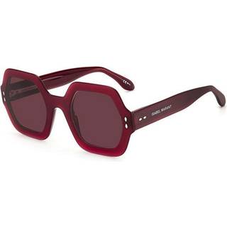 Isabel Marant IM 0004/N/S LHF/U1 52 Solbriller Kvinder Burgunder - Transparent Burgundy - 52mm