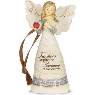 Pavilion Gift Company 82344 Elementer L?rer Angel Figur 4-1/2-tommer s?lv