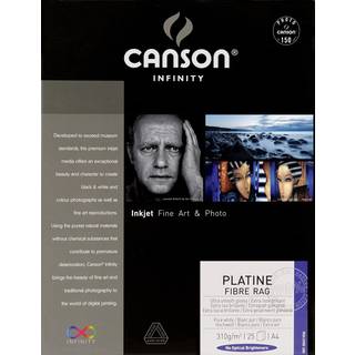 Canson Platine Fibre Rag 310 g/m² - A4, 25 ark