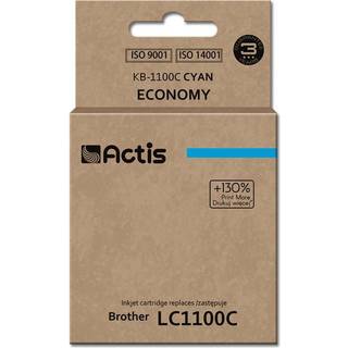 Actis standard KB-1100C - Economy - cyan - ink cartridge (alternative for: Brother LC980C Brother LC65HYC Brother LC1100HYC) - Blækpatron Cyan