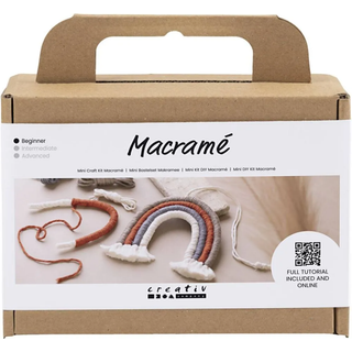 Creativ Company Mini DIY Kit Macramé - Rainbow