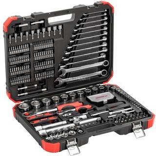 Gedore "r46003232 topnøglesæt 1/4+1/2" 232 dele"