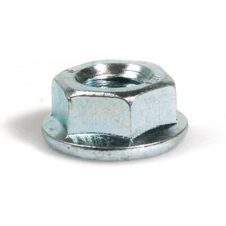 Schäfer & Peters 692346 Flangemøtrik M6MF A4, DIN 6923, RILLET M6, pakke med 10 x 6 x 14,2 mm, 200 stk