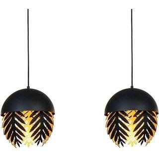 Lucande - Aparas 2 Pendel Black/Gold
