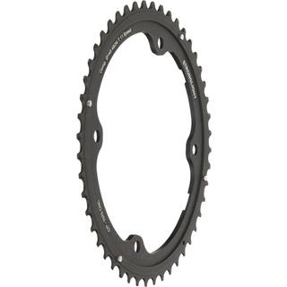 Drev Stronglight Ø145 mm BCD 2x11-Speed Campagnolo Alu 53T sort
