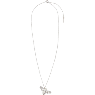 Olivia Burton Silver Sparkle Bee Necklace - Silver