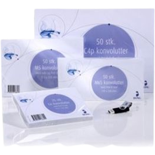 Kuvert C4 P Mailman 90g PS 13888 50stk