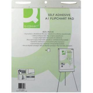 Q-connect selvklæbende flipoverpapir 63,5x79,2cm