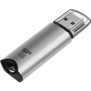 Silicon Power Marvel M02 - Sølv - 16GB - USB Stick