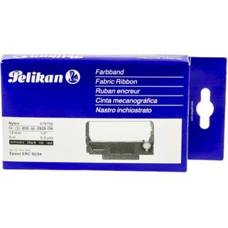 Pelikan Farvebånd sort/rød 579755