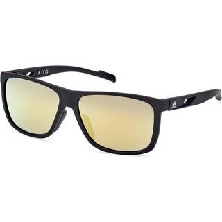 Adidas Sport Mand SP0067 02G Solbriller Plast Sort Brun Firkantet Normal Spejl