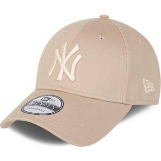 New York Yankees MLB Colour Essentials Beige 9FORTY Cap newera adult unisex Brown newera adult unisex Brown newera adult unisex Brown newera adult uni - Osfm