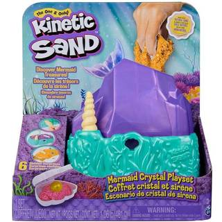 Kinetic Sand Mermaid Crystal Set Havfrue Krystal Sand 425237