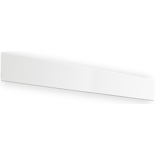 Ideal Lux Zig Zag LED-væglampe hvid bredde 75 cm
